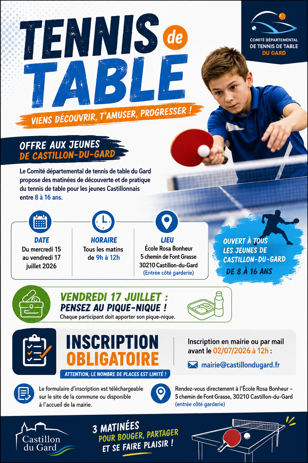 AFFICHE TENNIS 2