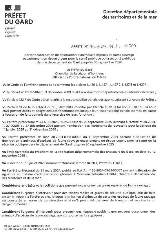 ARRETE 18 11 25